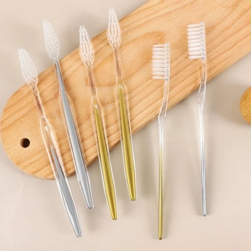 Disposable Travel Toothbrushes Soft Bristles 100 Pack