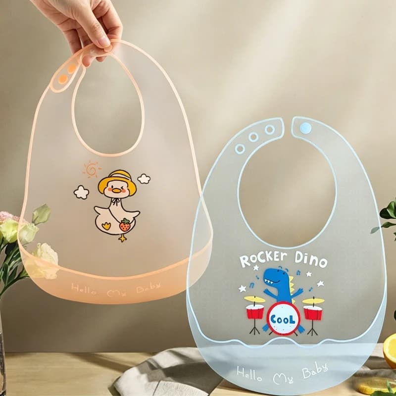 Cute Cartoon Animal Waterproof Baby Bib