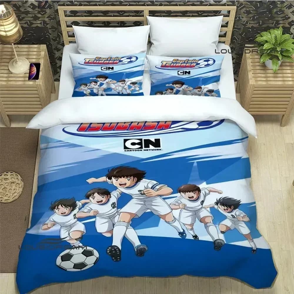 Captain Tsubasa Cartoon Bedding Set