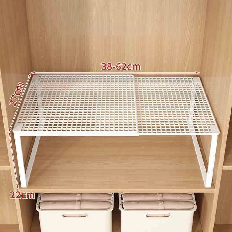 Telescopic Closet Shelf Divider Organizer