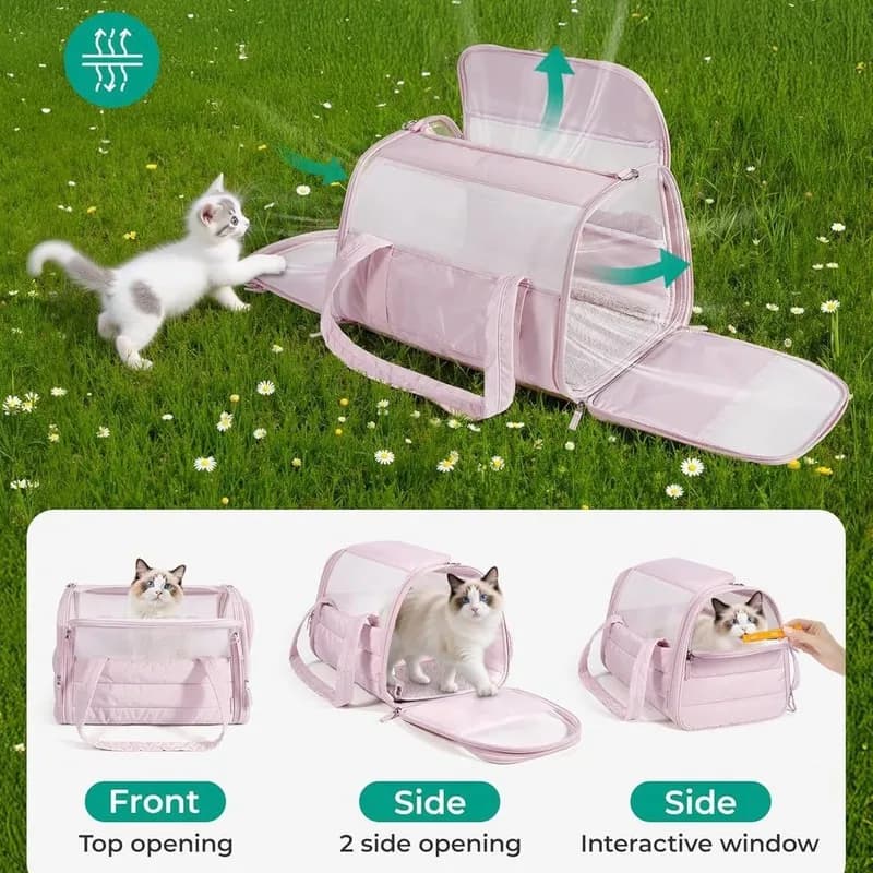 Foldable Soft Pet Carrier