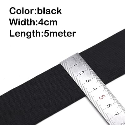40mm Black 5Meter