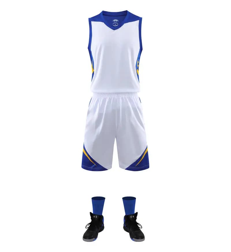 Men's Basketball Jersey Set Blank Customizable