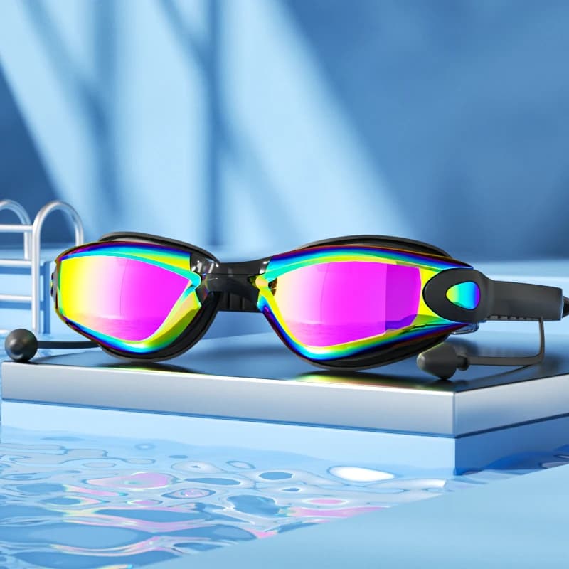 Adult Swimming Goggles with Anti-Fog