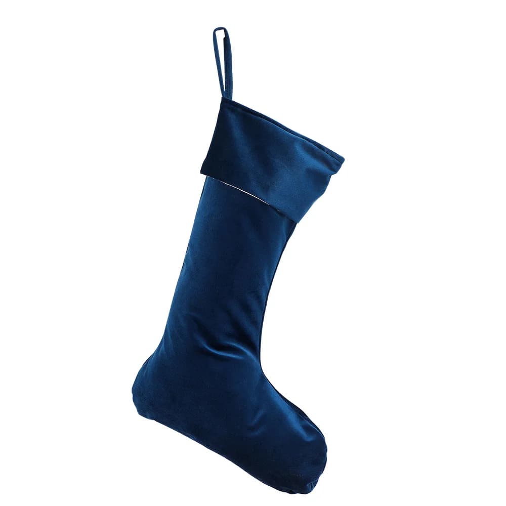 Velvet Christmas Stocking for Kids