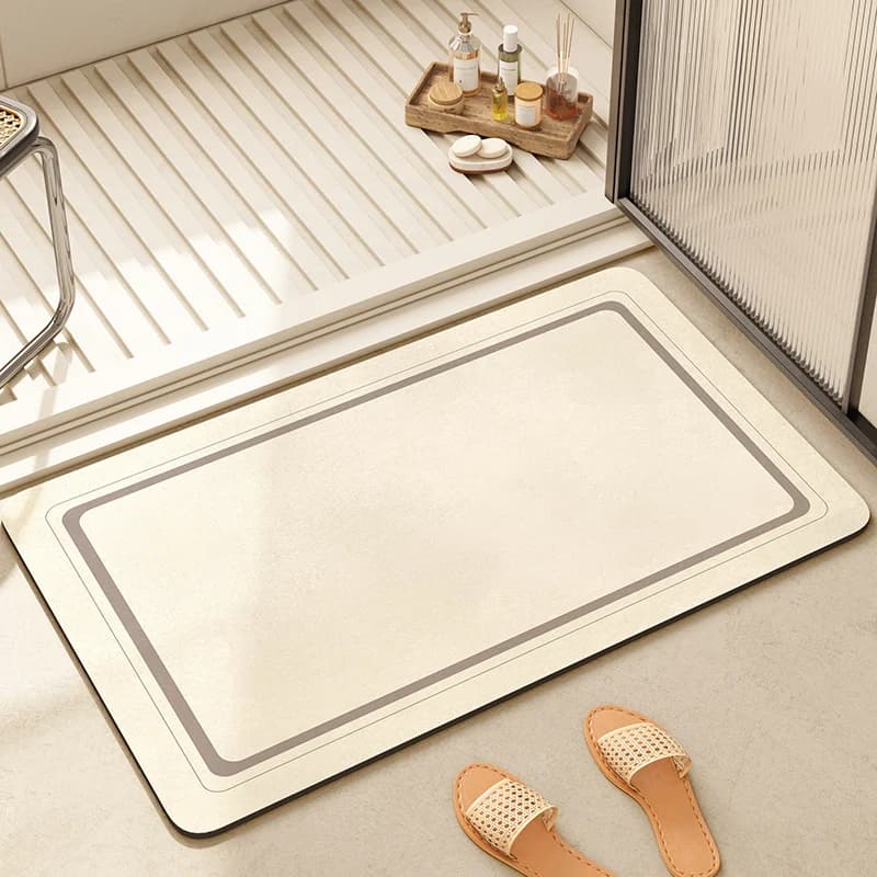 Diatomaceous Mud Absorbent Bath Mat