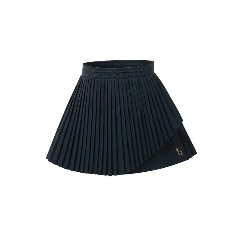 Girls Pleated Athletic Skirt with Built-In Shorts