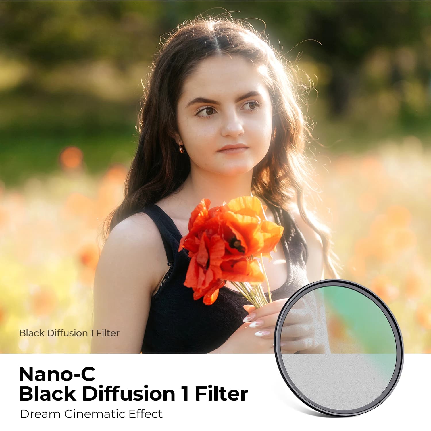Black Mist Diffusion Camera Lens Filter