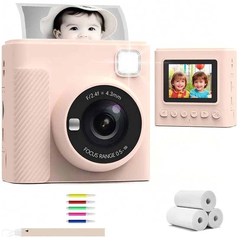 1080P Portable Instant Print Camera