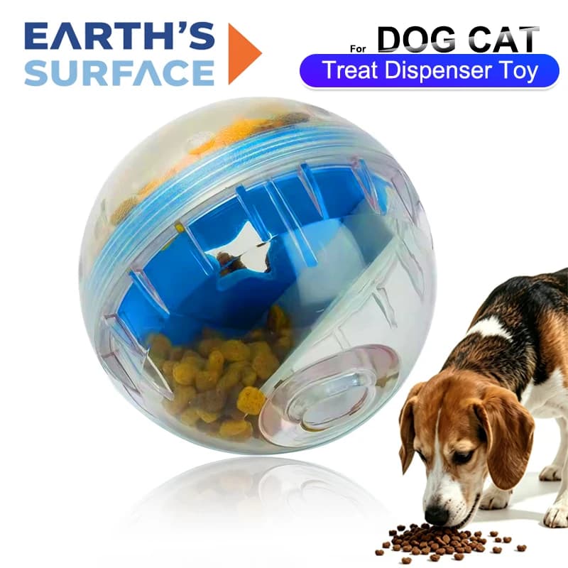 Interactive Treat Dispenser Slow Feeder Toy