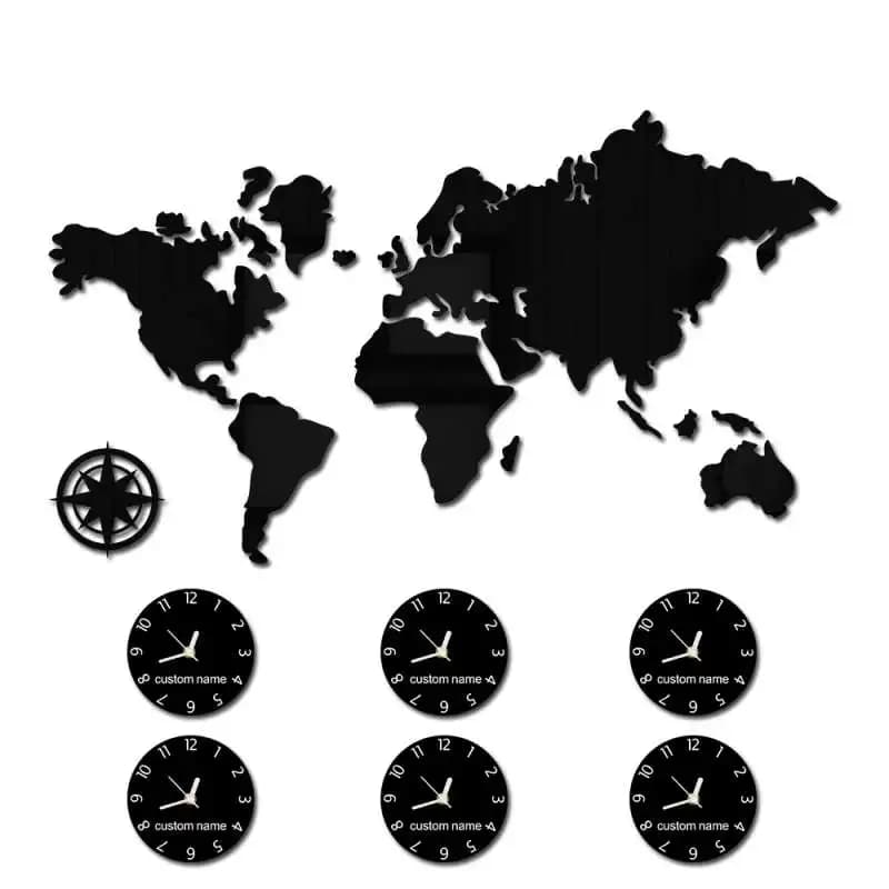 Custom 6 Clocks