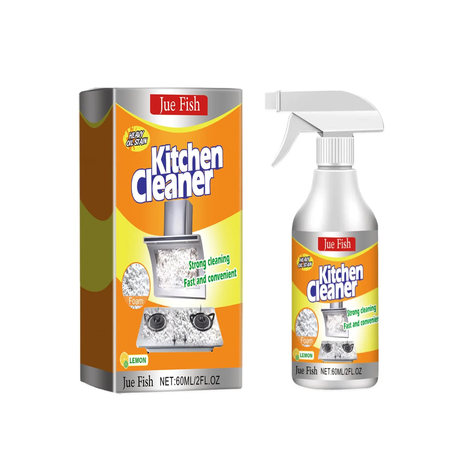 Portable All Purpose Kitchen Degreaser Spray