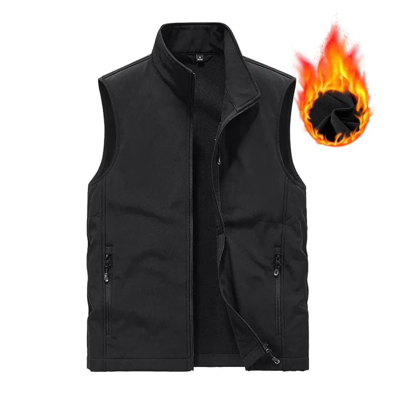 Men's Windproof Fleece Vest