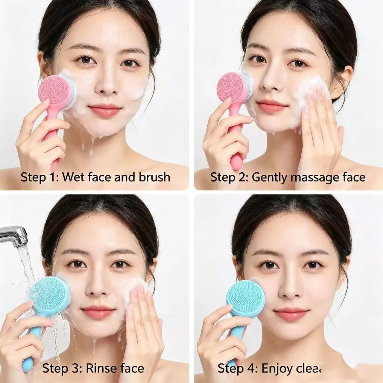 Soft Silicone Facial Brush