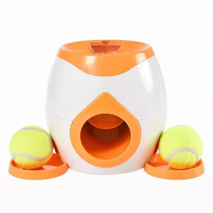 Interactive Tennis Ball Treat Dispenser Toy