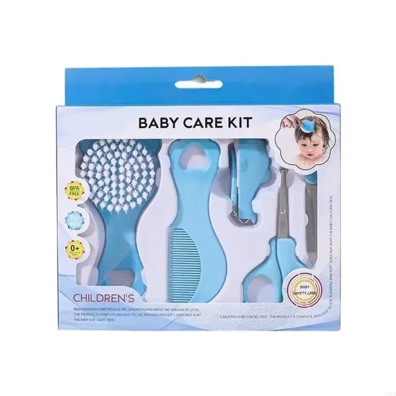 Baby Care Grooming Set with Soft Brush and Comb
