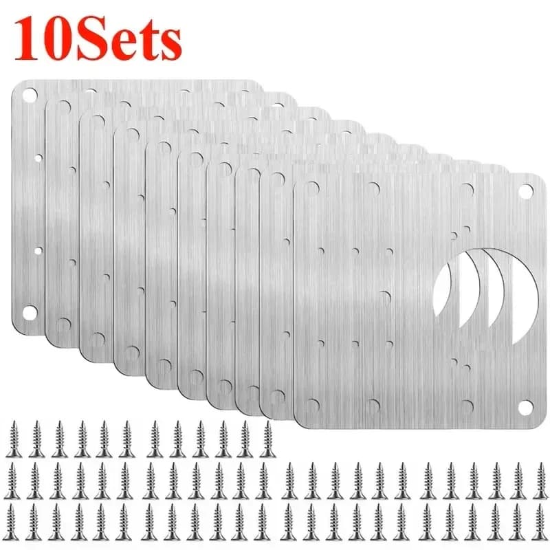 Cabinet Door Hinge Repair Mounting Plate