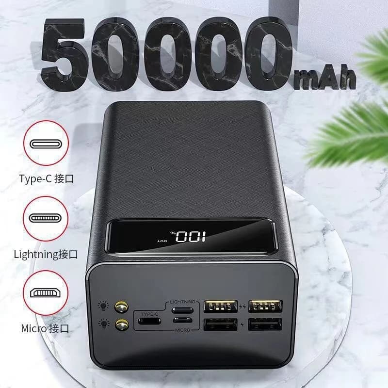 High-Capacity Fast Charging Power Bank