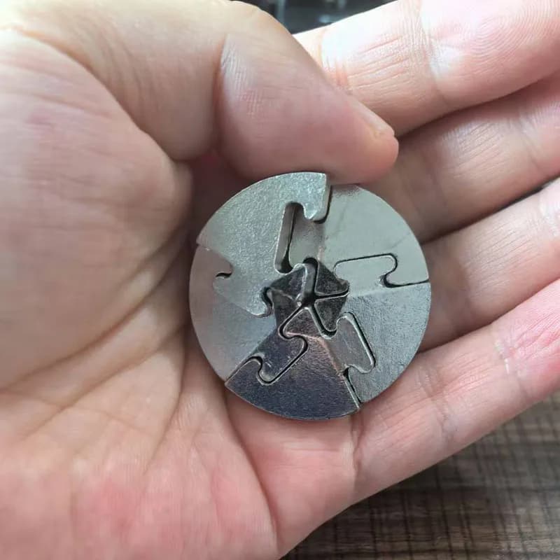 Metal Disentanglement Puzzles Brain Teasers