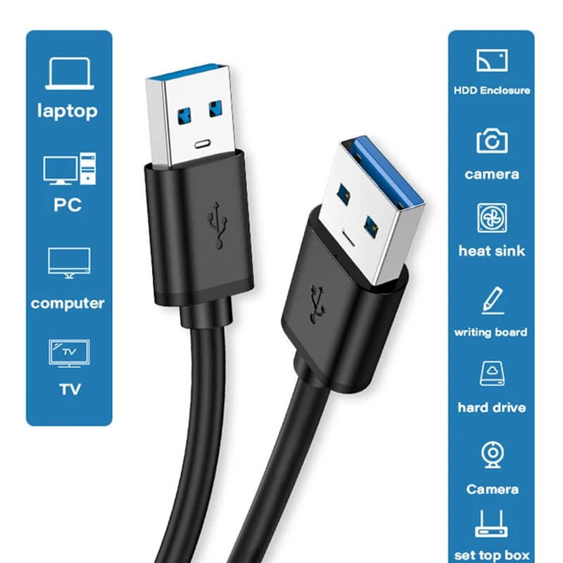 USB 3.0 Extension Cable Male to Male