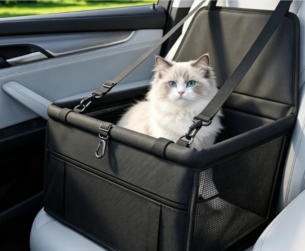 Foldable Car Dog Bed for Front Passenger Seat