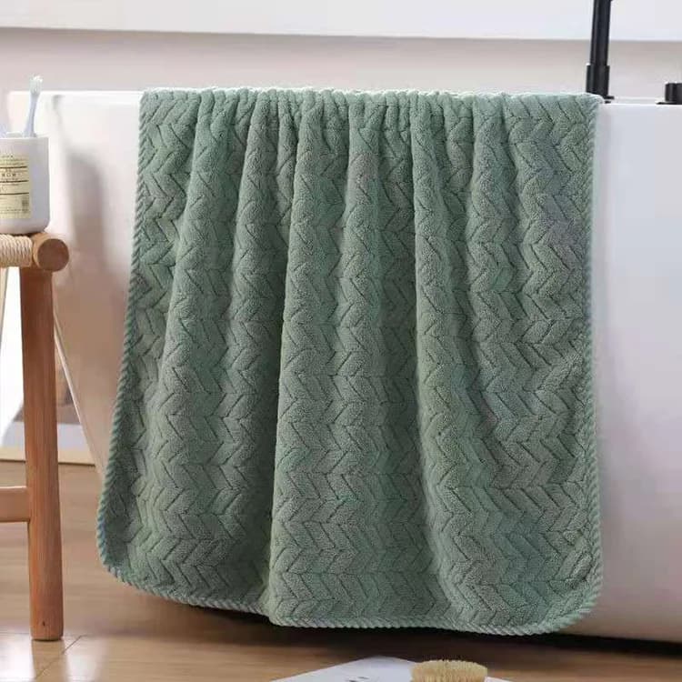 Extra Large Plush Microfiber Bath Sheet