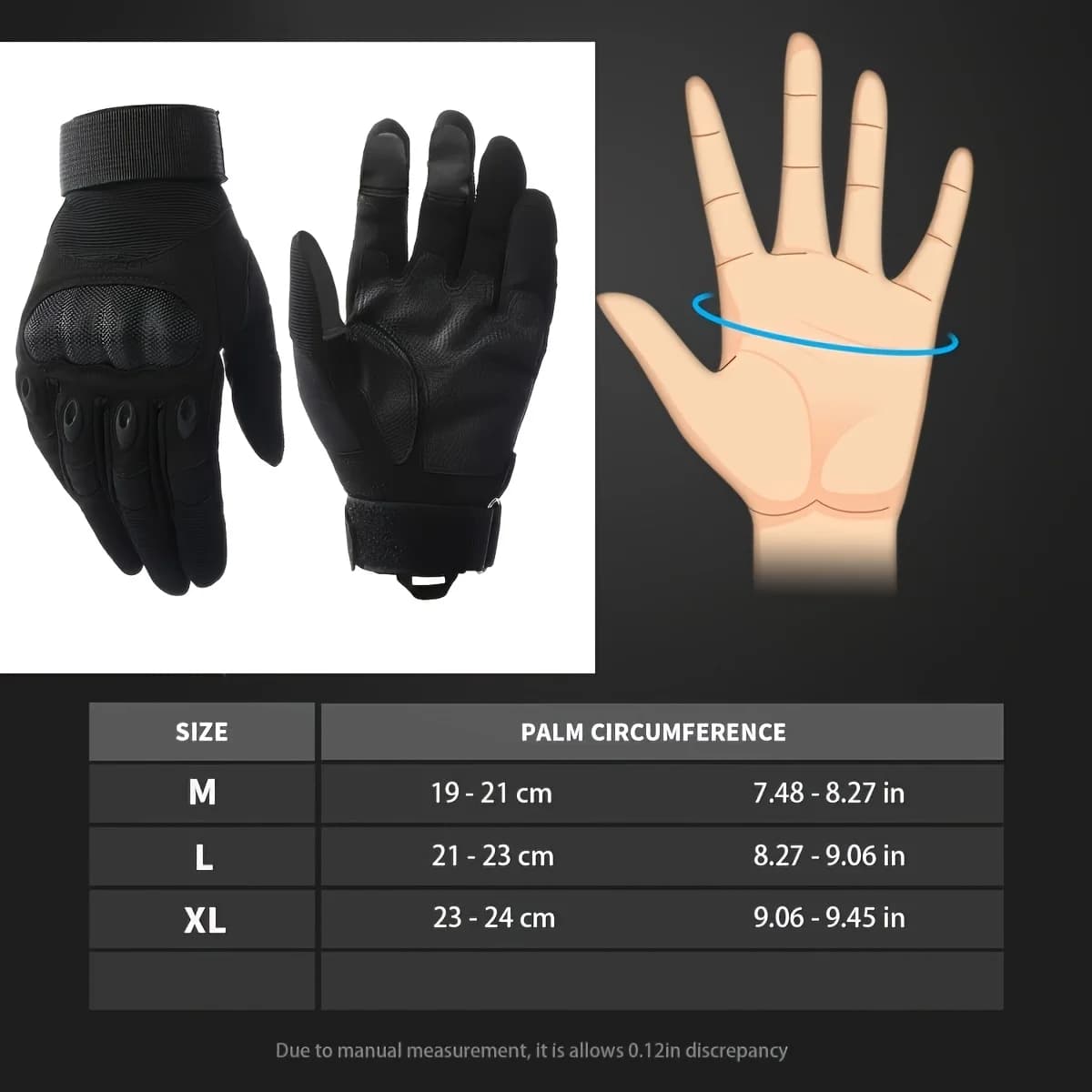Outdoor Touchscreen Tactical Gloves