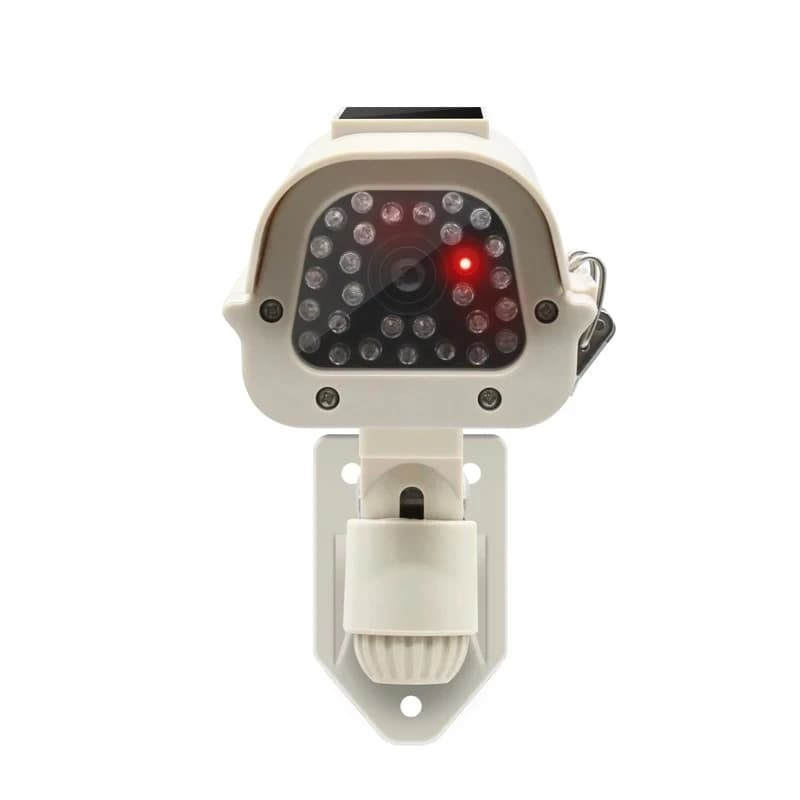 Solar-Powered Dummy Security Camera