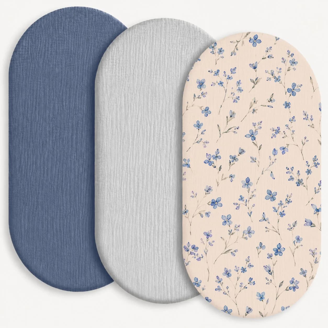 Soft Blue Floral