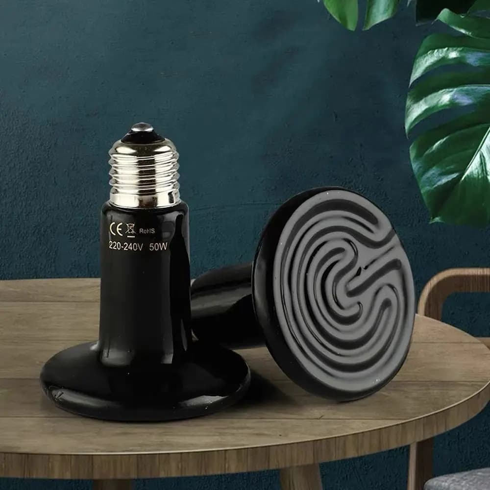 Reptile Infrared Ceramic Heat Emitter Lamp Bulb