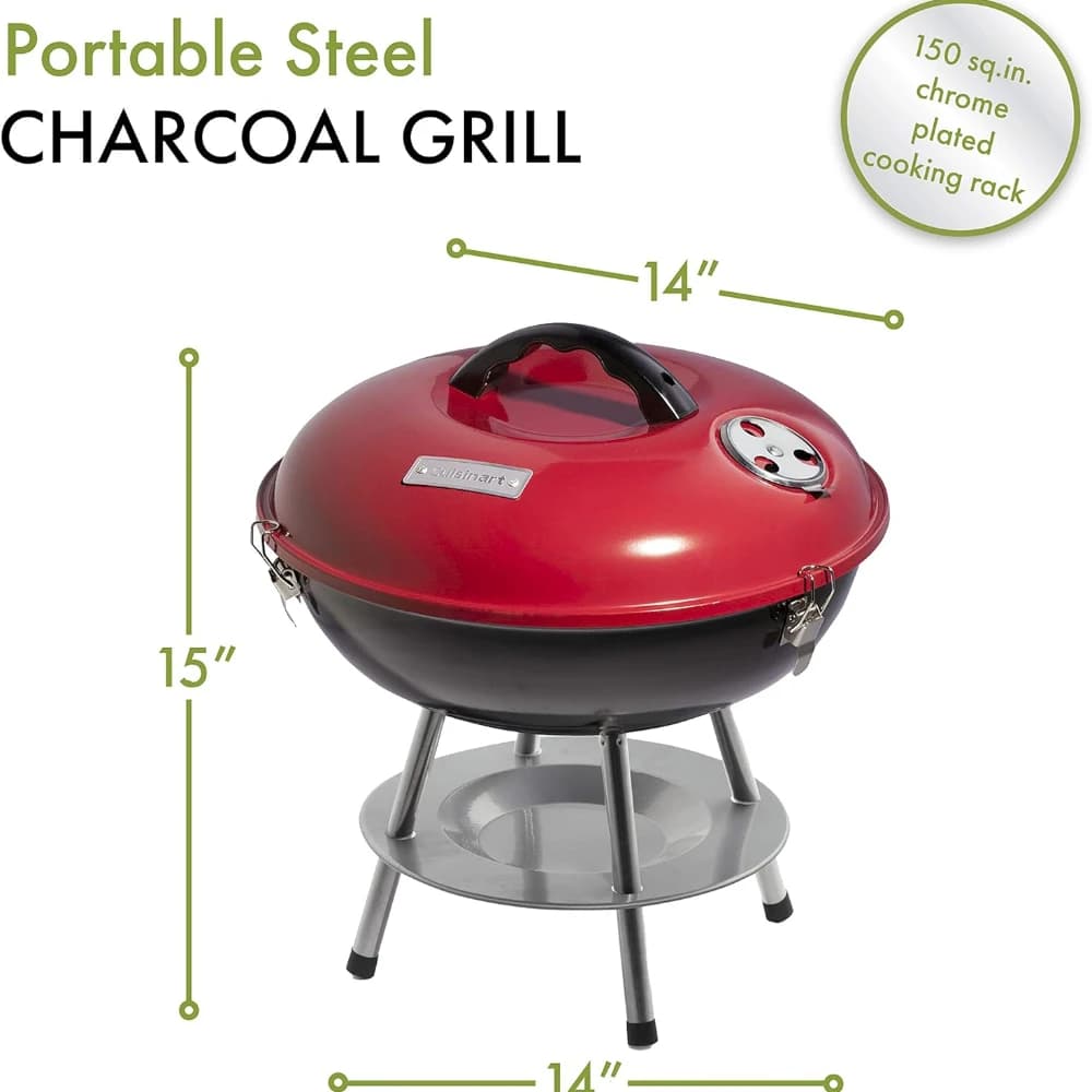 Portable Kettle Charcoal Grill