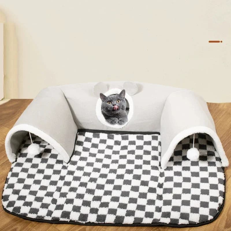 Cat Tunnel Bed and Play House