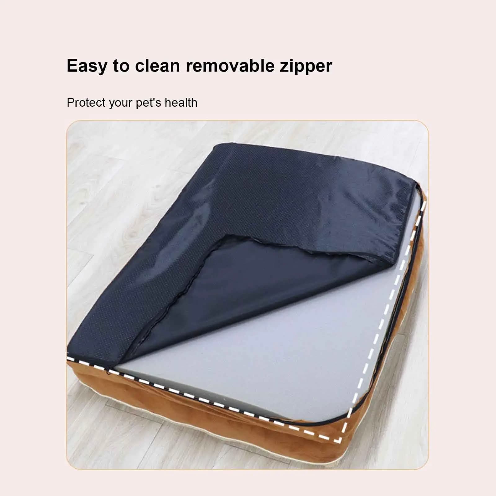 Orthopedic Dog Bed with Removable Washable Cover