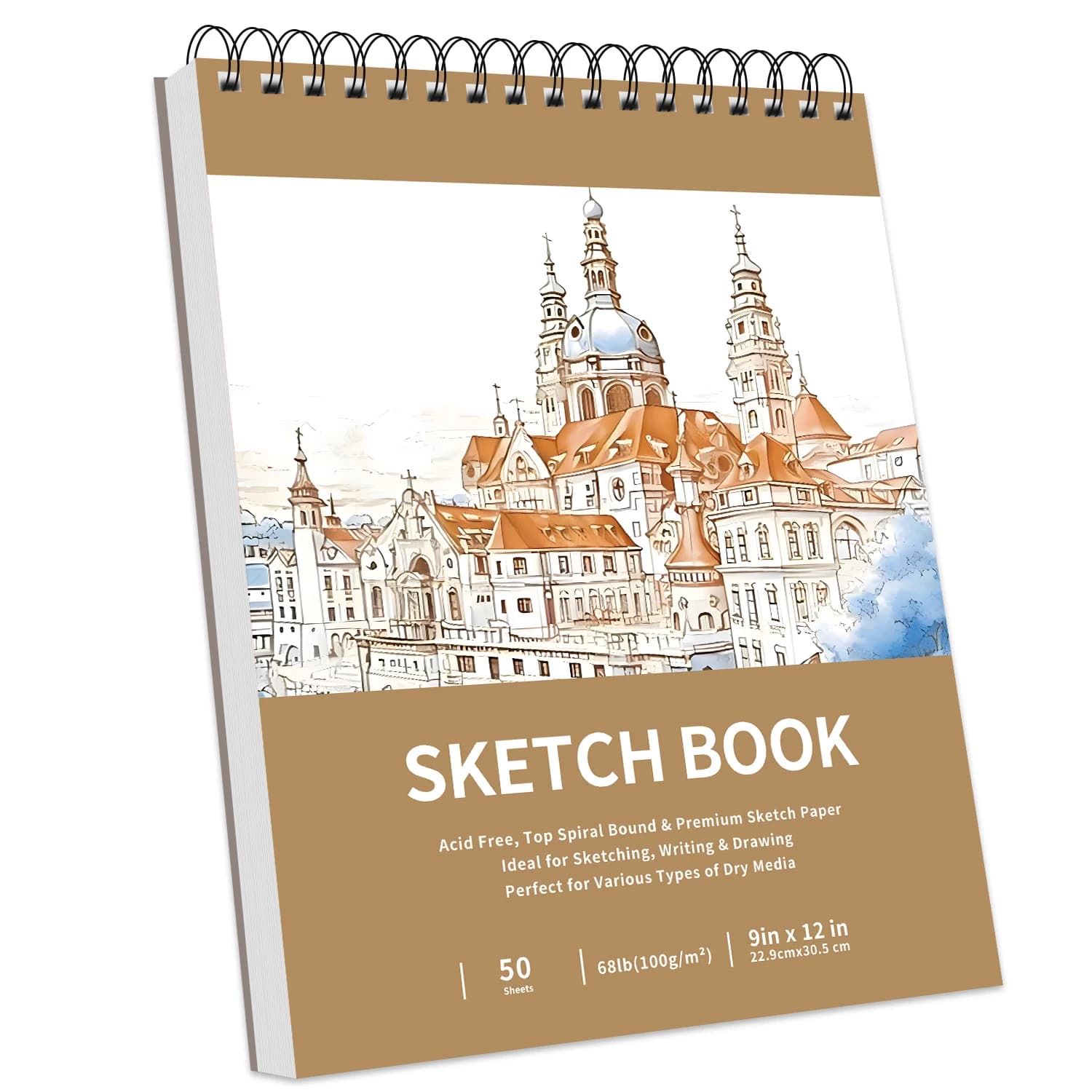 9 X 12 Spiral Sketch Pad
