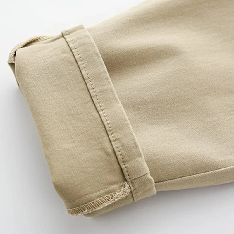 Kids Khaki School Uniform Pants