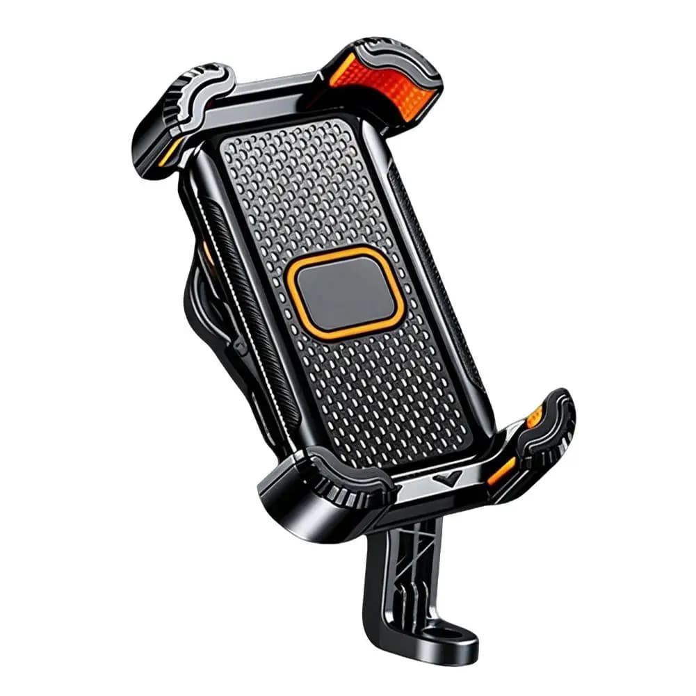 Bike Phone Holder for Handlebar, Motorcycle Phone Mount, Shock Absorbing Anti-Shake Phone Mount for Bike Scooter Motorcycle