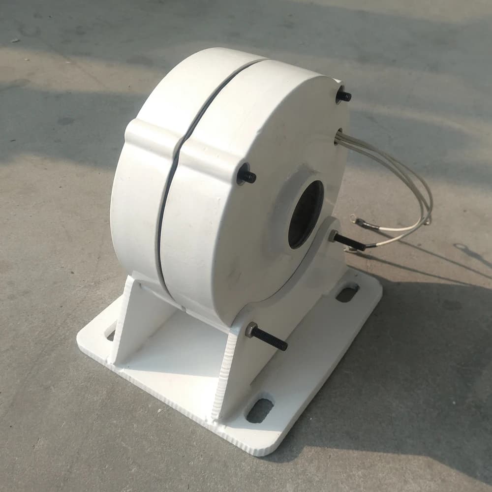 Home Use 3KW 5KW 6KW 12V 24V 48V 3 Phase Gearlesse Prmanent Magnet Generator AC Alt Penartors with Motor Speed Reducer DIY