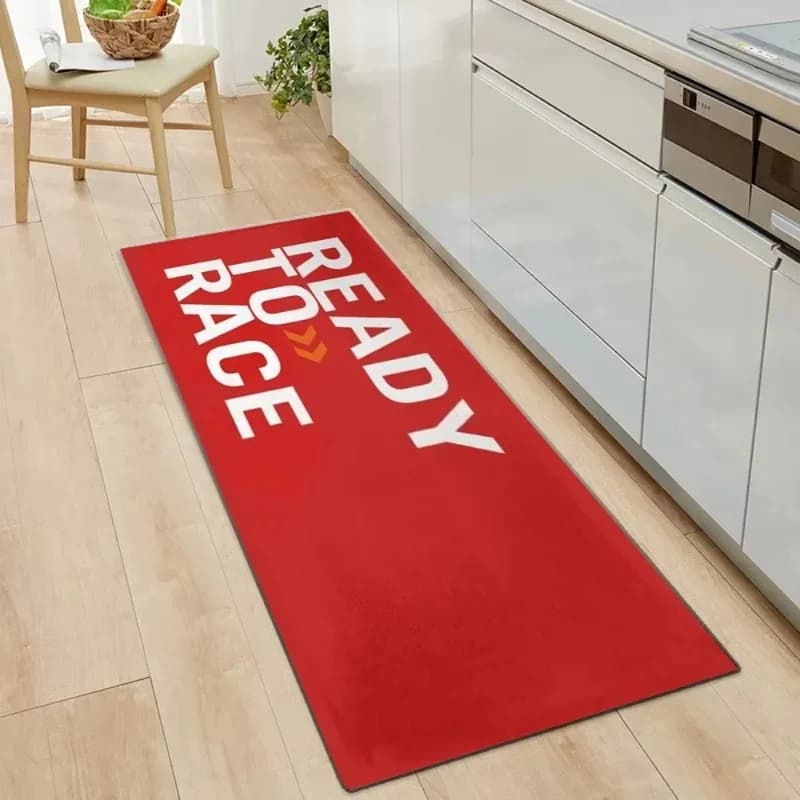 Motorcycle Racing Carpet Runner Rug