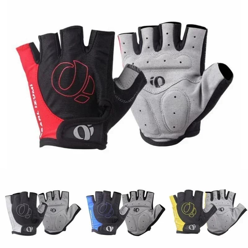 Half Finger Cycling Gloves with Shock-Absorbing Pads