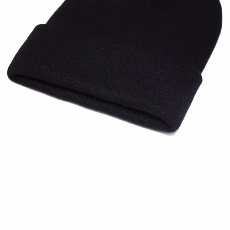 Knit Winter Beanie with Pom