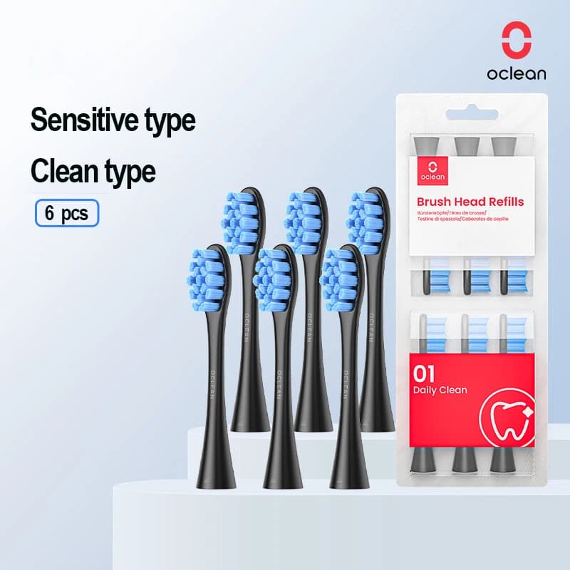 Electric Toothbrush With 3 Heads And 5 Modes