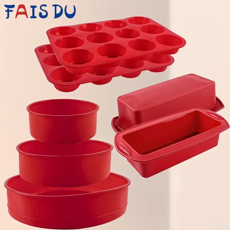 Silicone Baking Mold Pan Set