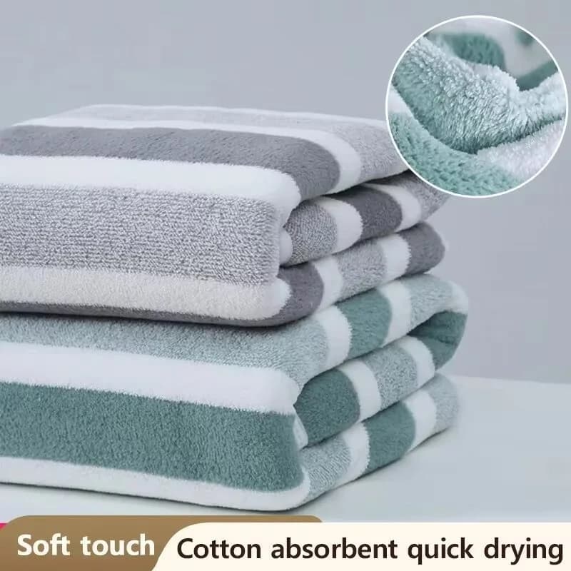 Bath Towel Set - 70x140cm Bath Towel Hand Towel/Washcloths, Ultra Soft Microfiber, Super Absorbent Quick Dry