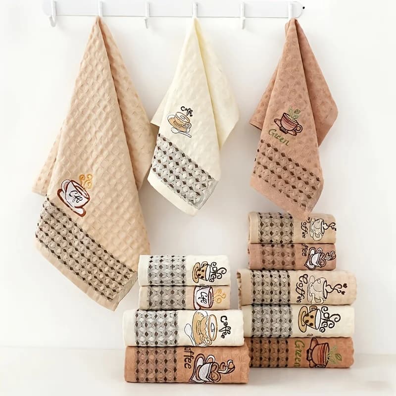 Reusable Dish Cloths and Kitchen Towels 4-Pack