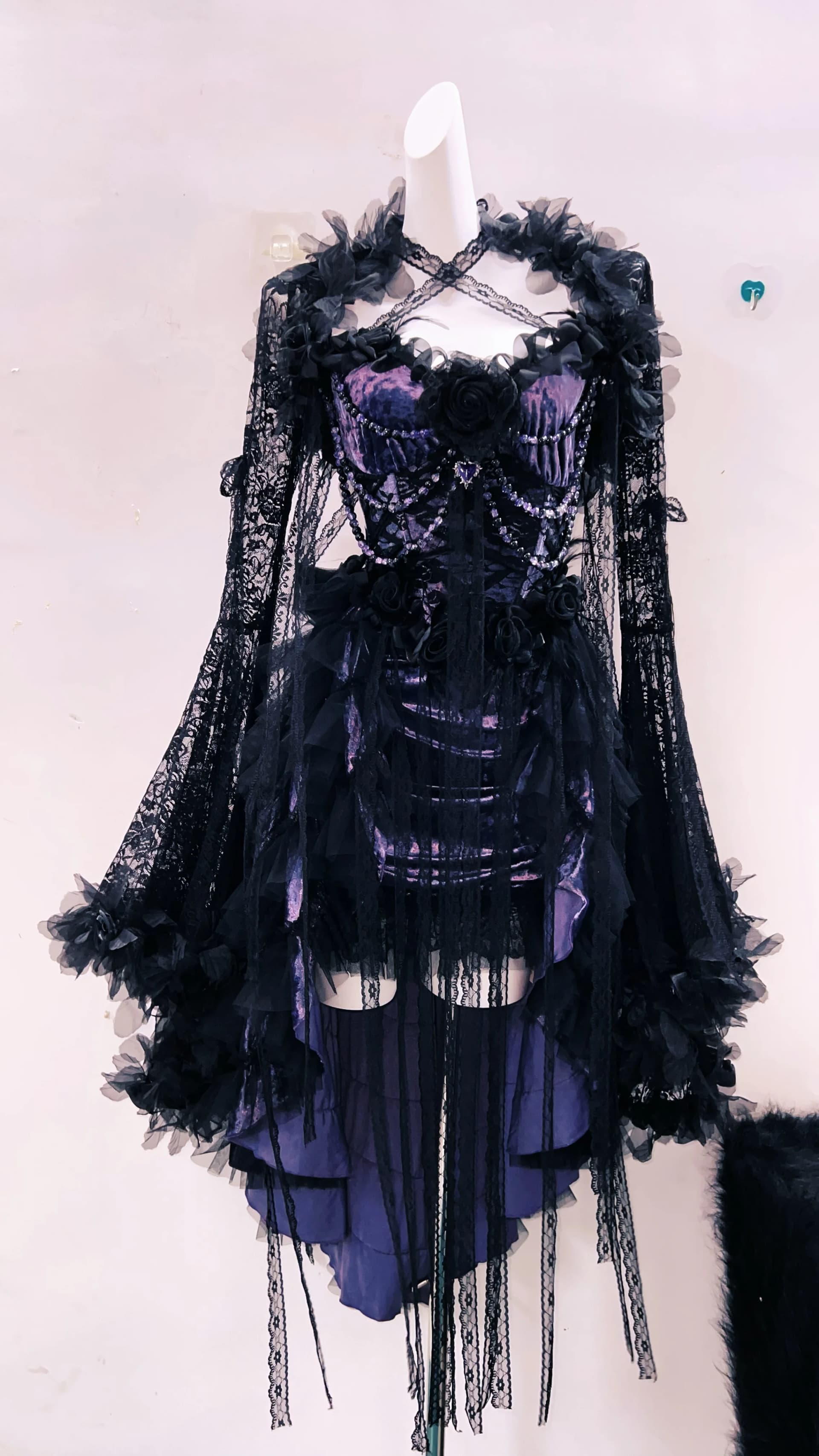 Y2K Gothic Formal Dress