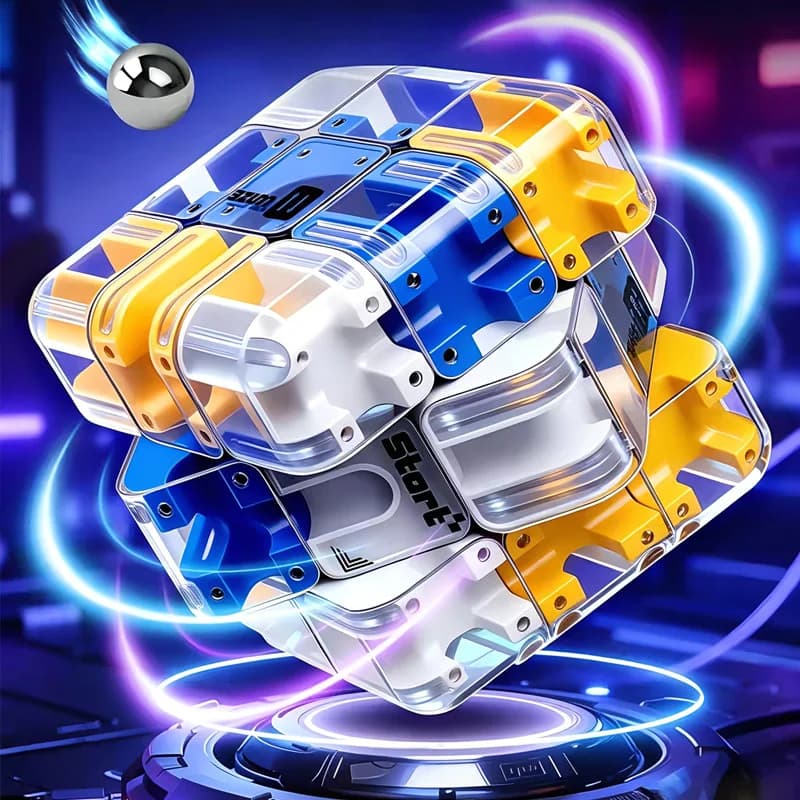 3D Labyrinth Maze Cube Brain Teaser Puzzle