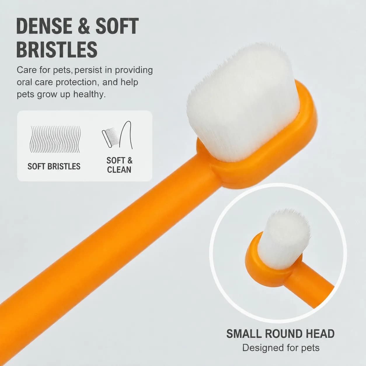 Pet Toothbrush for Dogs and Cats