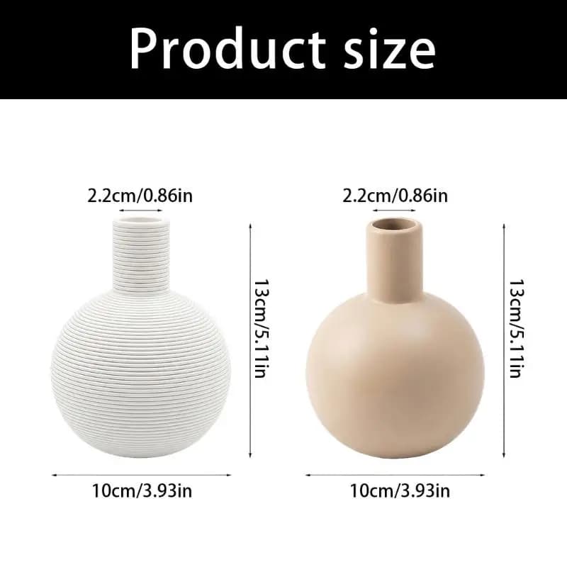 Hand-Painted Ceramic Decorative Vase