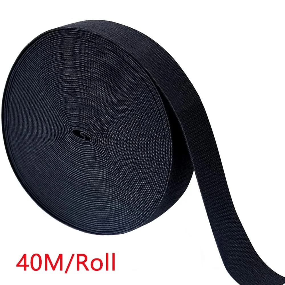 15mm Wide Braided Elastic Band Spool