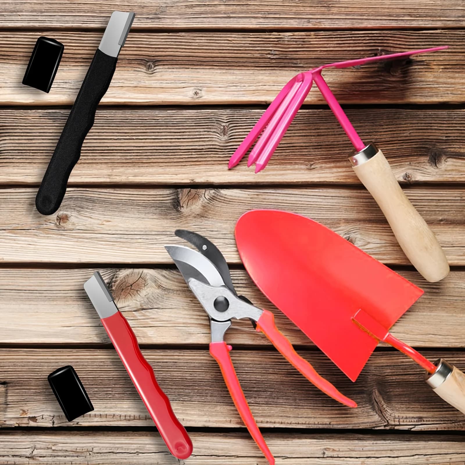 Garden Shears Sharpener, Easily Sharpens Gardening Shears, Restores the Sharpness of Pruning Shears, a Great Helper for Maintaining Gardening Tools, a Must-Have Gadget for Gardening Enthusiasts